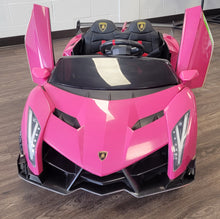 Charger l&#39;image dans la galerie, Licensed Lamborghini veneno 4WD Pink