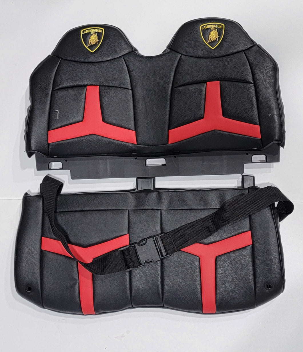 Lamborghini leather seats.
