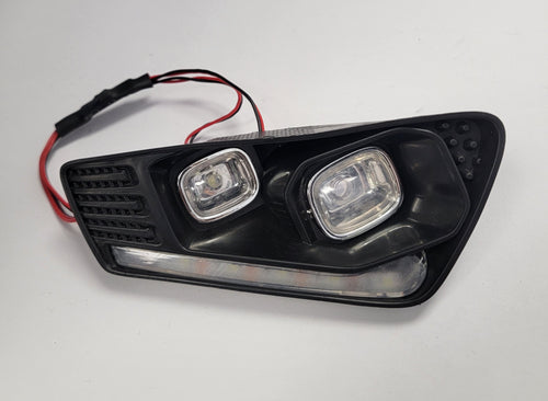 RAX quad front lights (left hand side).