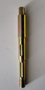 Shaft drive rear axle.