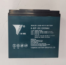 Charger l&#39;image dans la galerie, 12V20AH lead acid battery