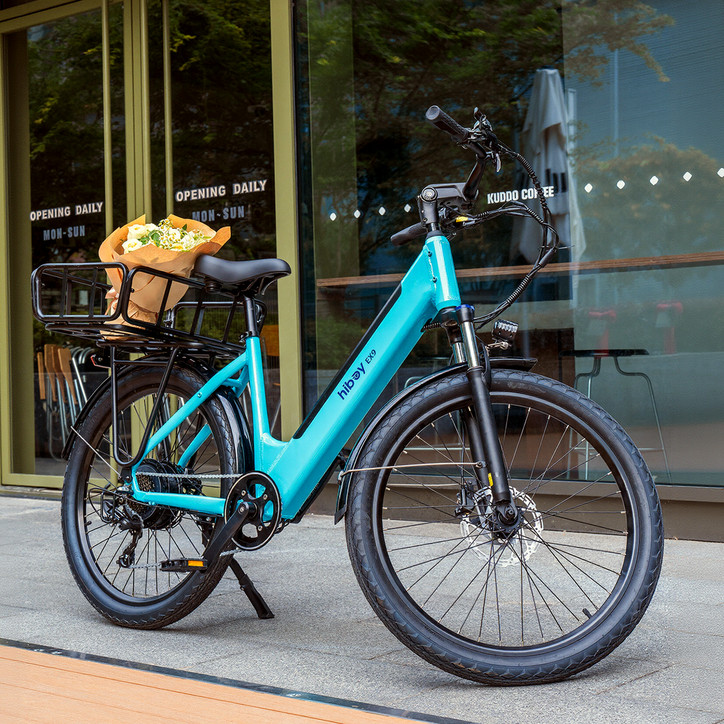 Hiboy EX9 Urban Commuter Electric Bike blue
