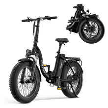 Load image into Gallery viewer, HiBoy - EX6F Foldable Electric Bike Black