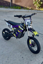 Load image into Gallery viewer, 36V 1000W Electric Dirt Bike Pro for Kids (Blue)