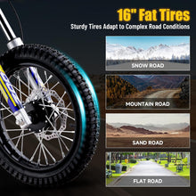 Load image into Gallery viewer, 36V 1000W Electric Dirt Bike Pro for Kids (Blue)