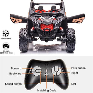 Officially Licensed Can-Am Maverick 2x24V Black