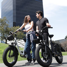 Load image into Gallery viewer, Hiboy EX6 Step-thru Fat Tire Electric Bike Black