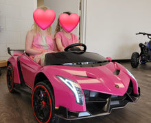 Charger l&#39;image dans la galerie, Licensed Lamborghini veneno 4WD Pink