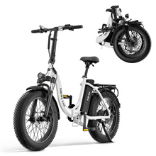 Load image into Gallery viewer, HiBoy - EX6F Foldable Electric Bike White