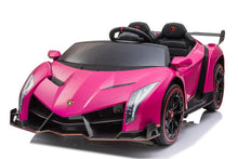 Charger l&#39;image dans la galerie, Licensed Lamborghini veneno 4WD Pink